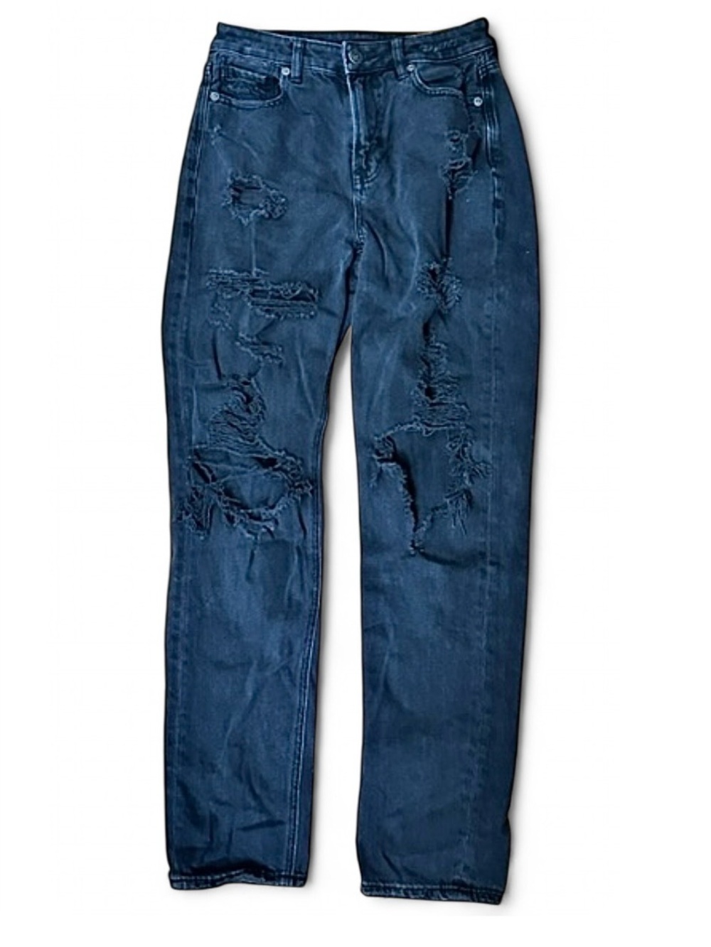 👖4/$20!👖Shein Mildly Distressed Black Jeans size 4